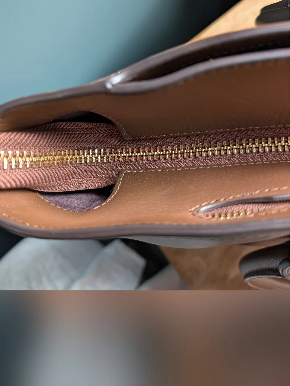 Coach Metro Tote Brown - Picture 11 of 14